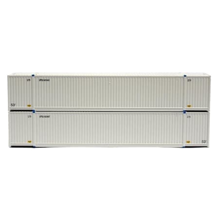 Jacksonville Terminal 53 ft. N Scale High Cube 8-55-8 Container Set - No.2 JTC537046